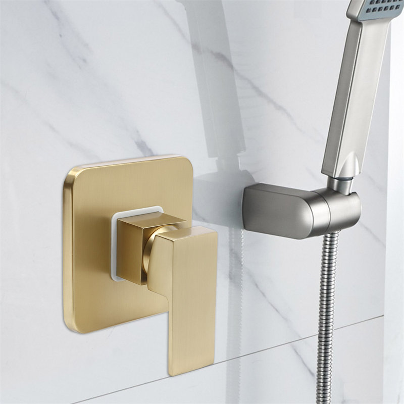 SUNYOU Shower Handle Trim Kit Wall Mount Bathroom Single Handle Tub ...